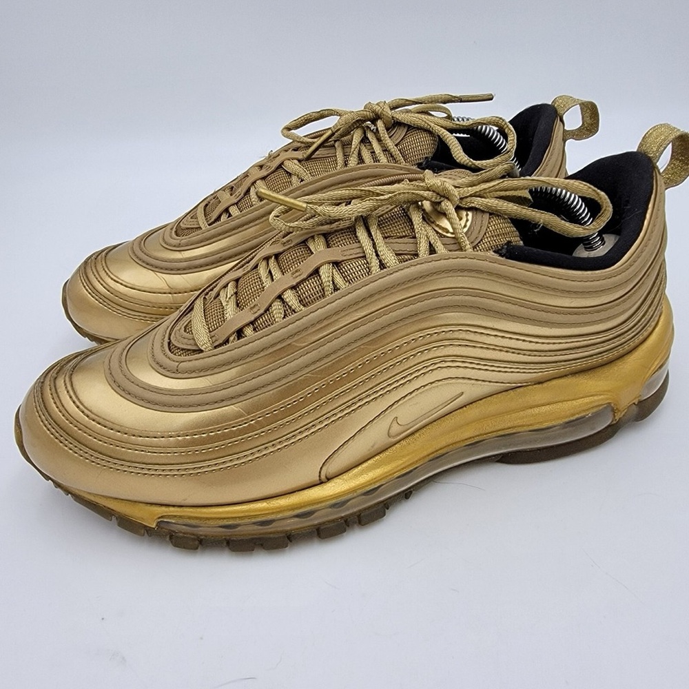 Nike Women Metallic Gold Sneakers